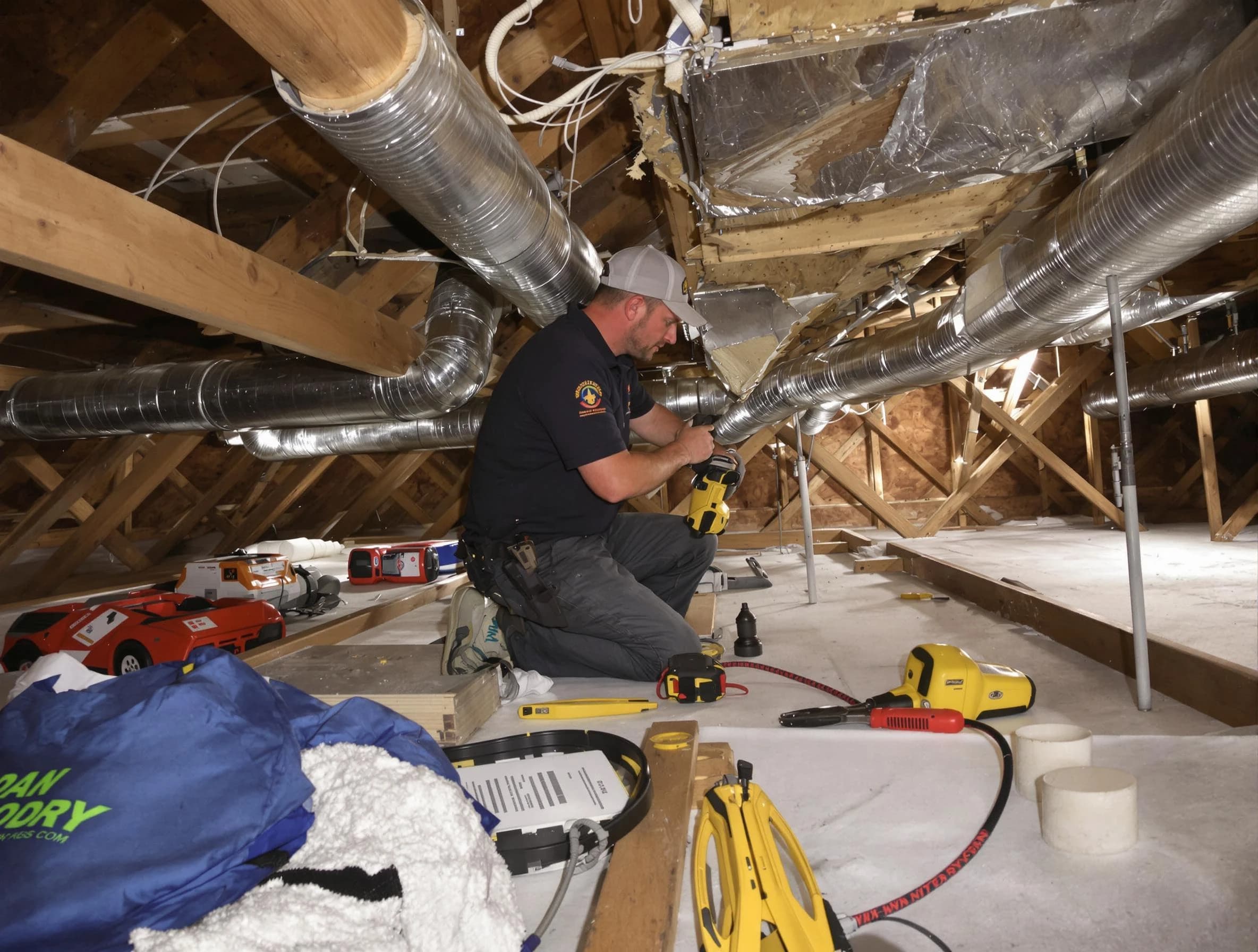 Professional air duct repair by Jasper Air Duct Cleaning in Jasper