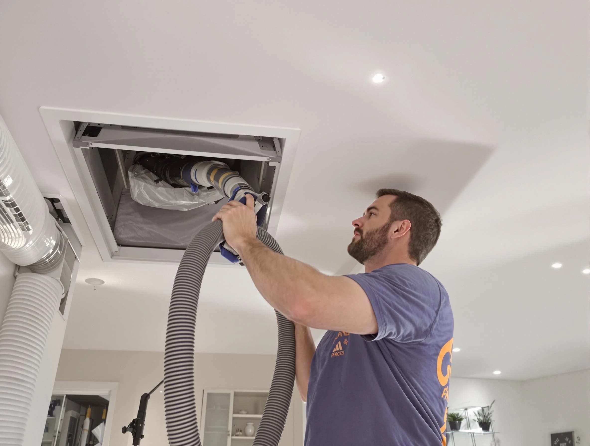 Precision indoor duct cleaning by Jasper Air Duct Cleaning in Jasper