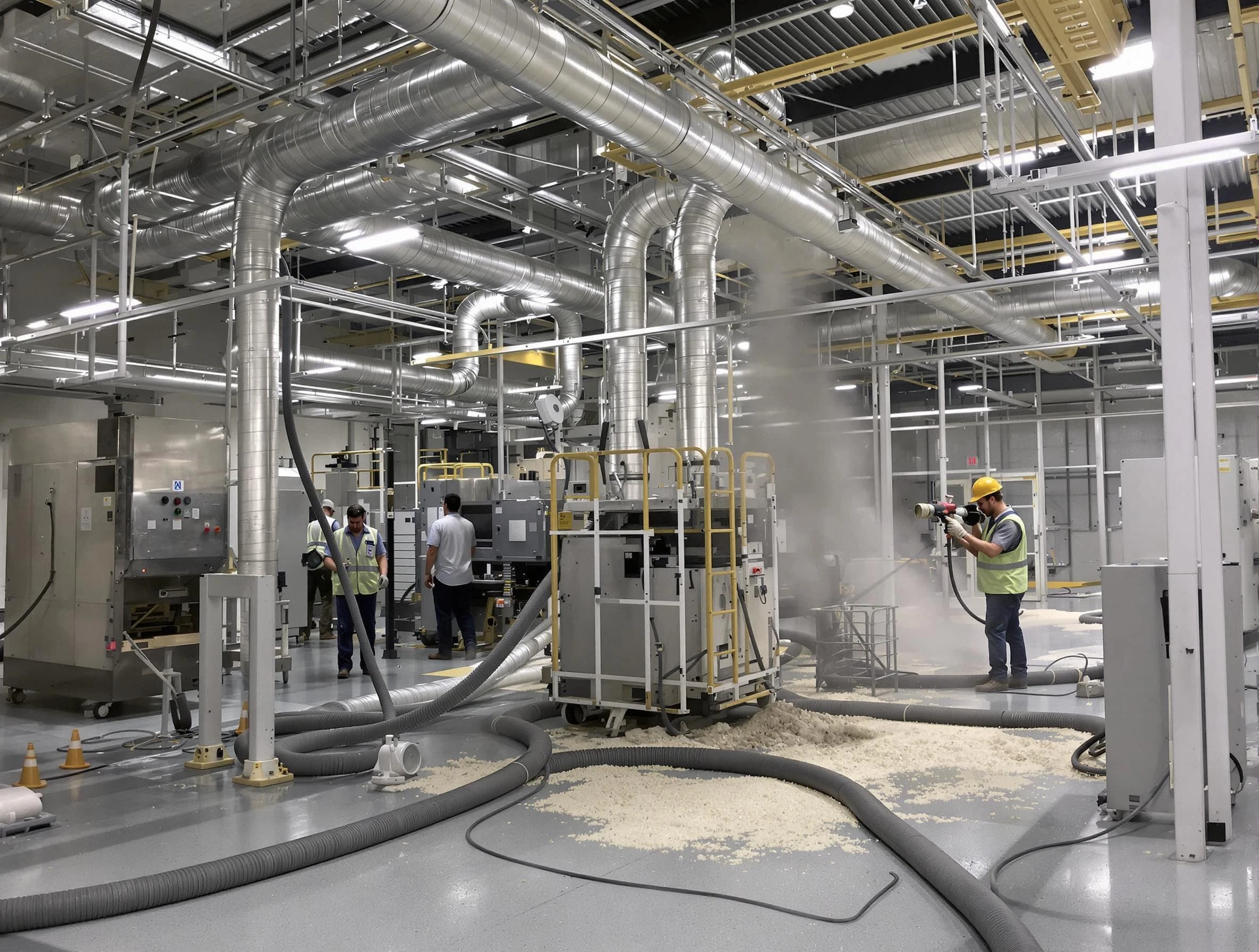 Heavy-duty industrial duct cleaning by Jasper Air Duct Cleaning in Jasper