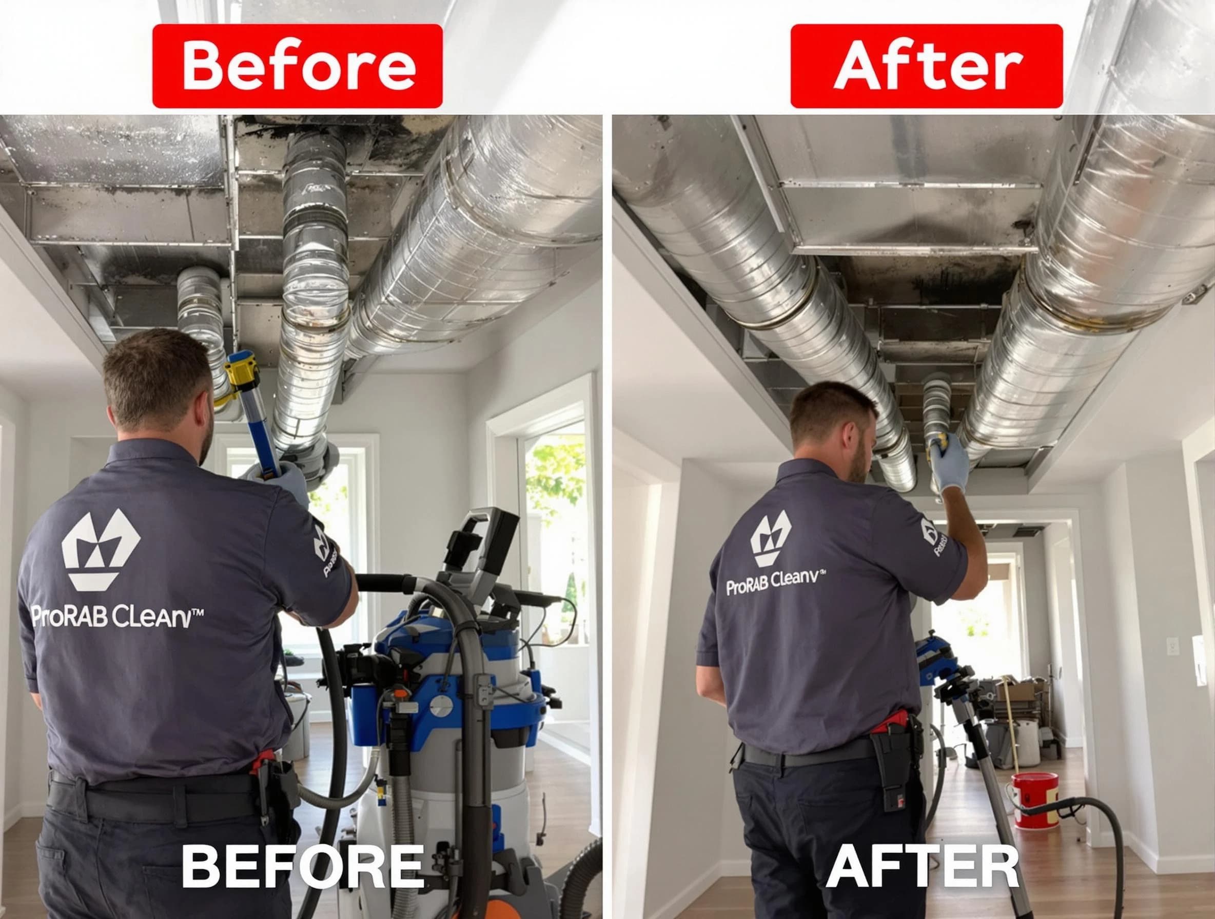 Jasper Air Duct Cleaning expert performing thorough residential duct cleaning in a Jasper home