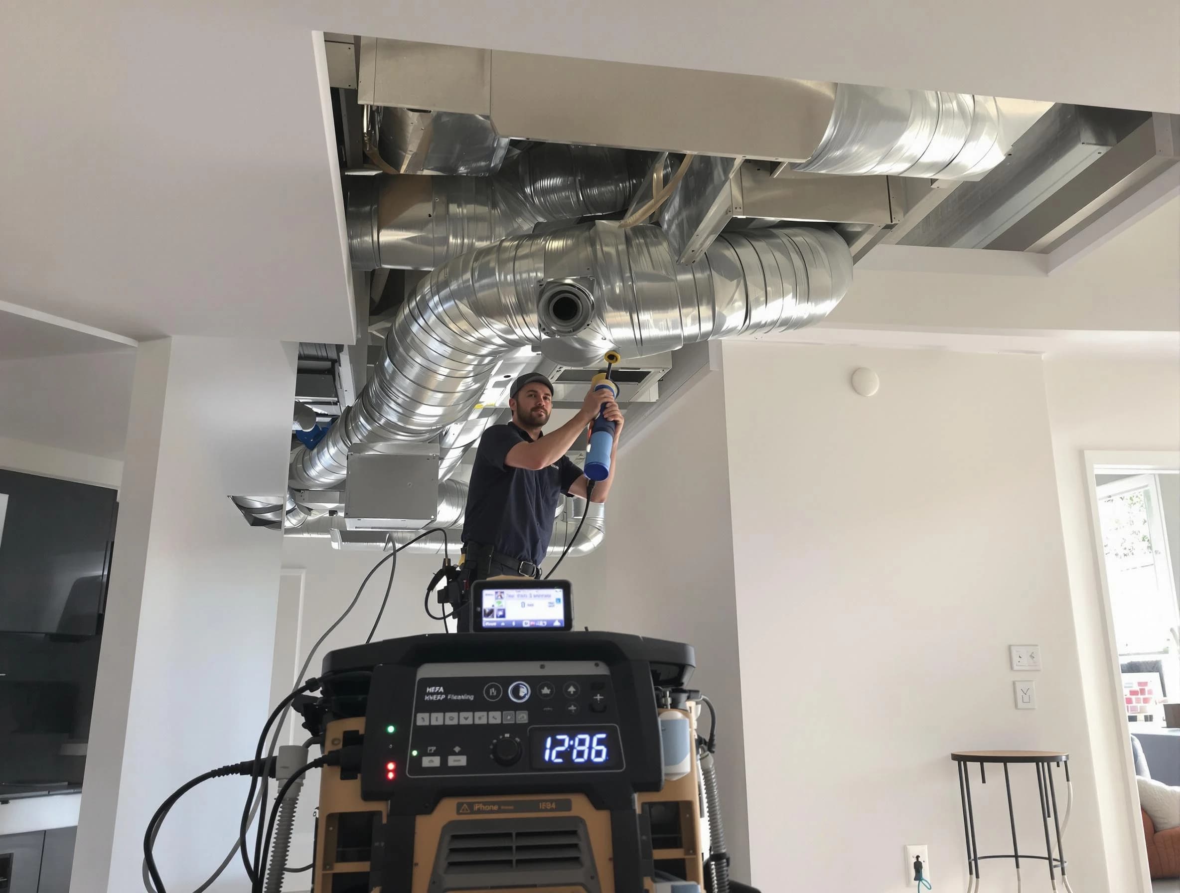 Advanced pure air duct cleaning by Jasper Air Duct Cleaning in Jasper