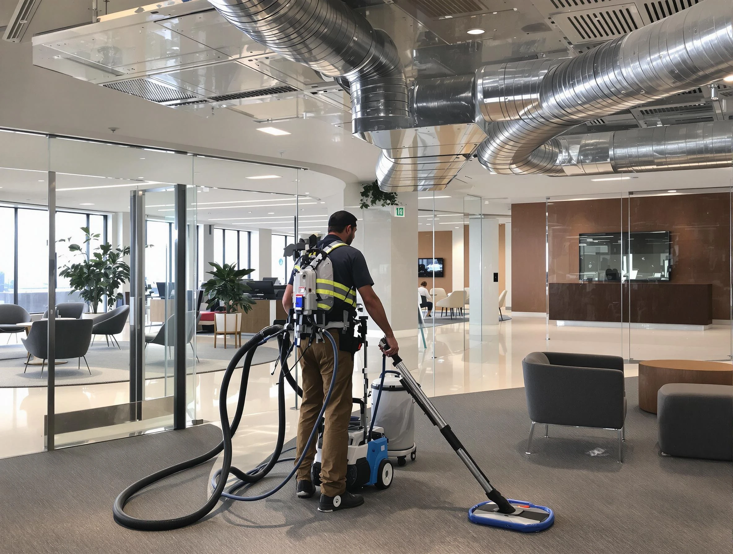 Commercial duct cleaning service by Jasper Air Duct Cleaning in Jasper