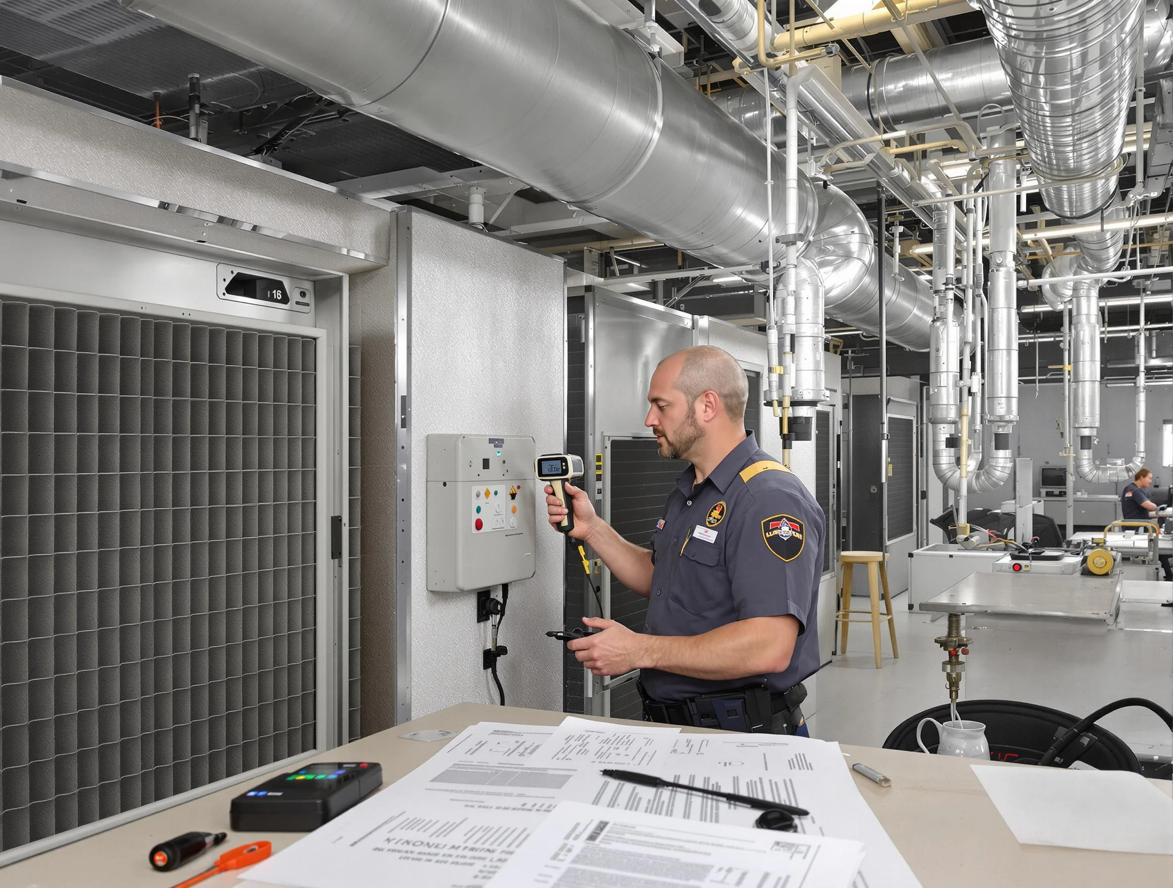 Professional filter system inspection by Jasper Air Duct Cleaning in Jasper