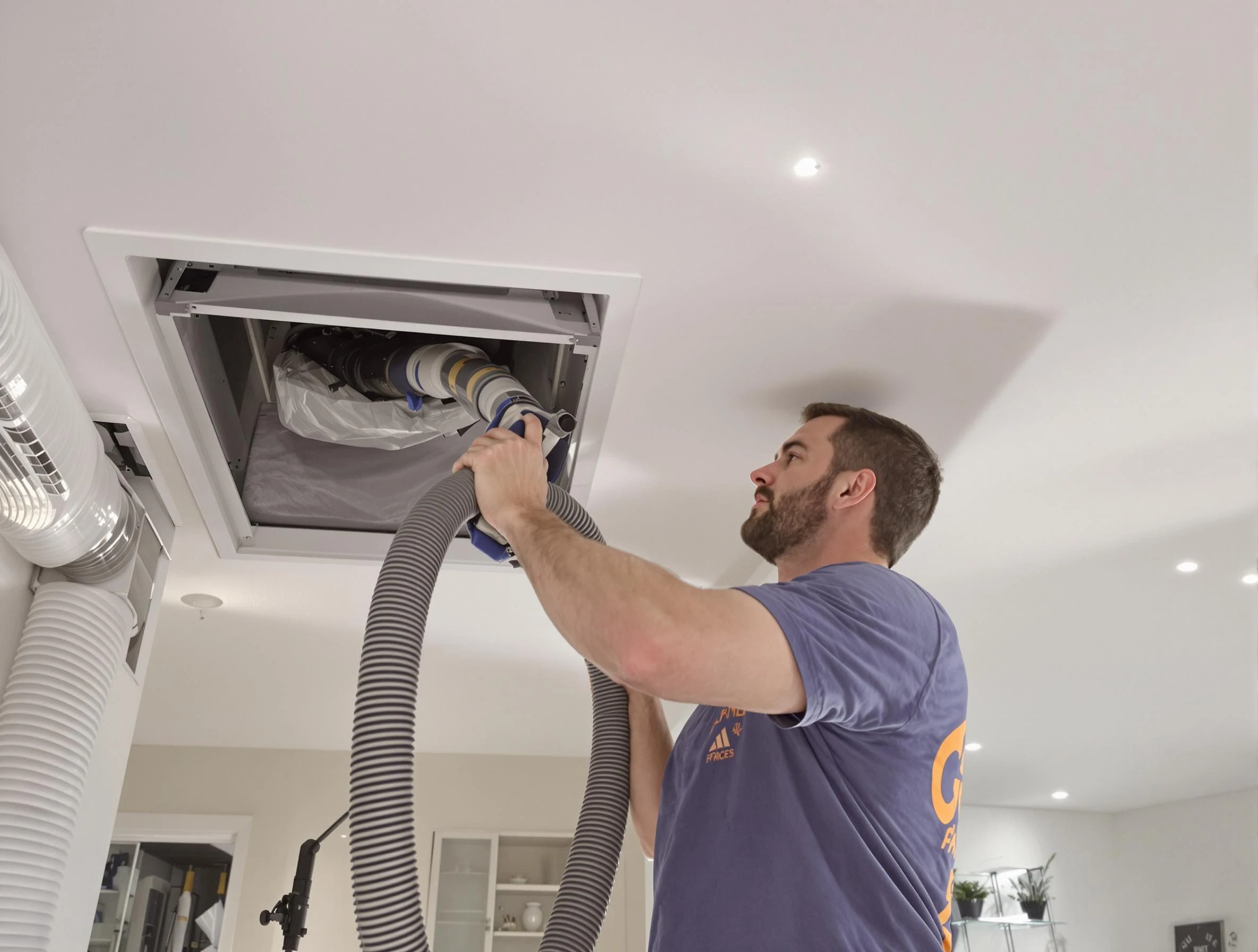 Precision indoor duct cleaning by Jasper Air Duct Cleaning in Jasper